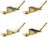 Axor MyEdition 4-Loch Wannenrandarmatur ohne Platte brushed gold optic (47432250)