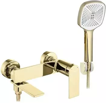 Rea Storm Gold Badewannenarmatur, Einhebel, Messing, Wandmontage (My1902-3G)