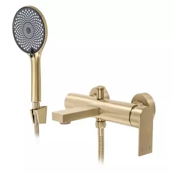 Rea Hunter Badewannen- und Duscharmatur gebürstetes Gold (REA-B2235)