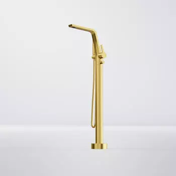 Steinberg Serie 260 Freistehende Wannenarmatur, gold geb&uuml;rstet (2601162BG)