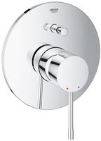 GROHE Essence New Einhand-Wannenarmatur Unterputz, Badarmaturen, 19285001, chrom