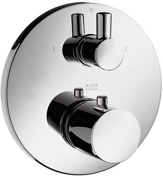 Axor Uno Thermostat Unterputz mit Ab- und Umstellventil edelstahl optic (38720800)