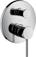hansgrohe Fertigmontageset Axor Starck UP-Wannen-Einhebelmischer, mit Pin-Griff,