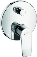 hansgrohe Metris Einhebel Wannenmischer Unterputz, Badarmaturen, 31493000, chrom