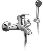 Fromac Badewannenarmatur mit Einbau Brausemischer und Umschalter, chrom, 11104.001.C, 3000E