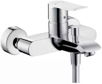 Hansgrohe Metris Einhebel-Wannenmischer (Chrom, 31480000)