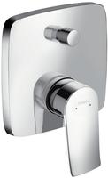 hansgrohe Metris Einhebel-Wannenmischer Unterputz eckig, Badarmaturen, 31454000,