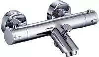 Sch&uuml;tte Wannenarmatur "London" Thermostat, Mischbatterie Badewanne, Wasserhahn Bad,