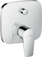 hansgrohe Talis E Einhebel-Wannenmischer Unterputz mit Sicherungskombination,
