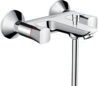 hansgrohe Logis 2-Griff-Wannenmischer Aufputz 71243000, Badarmaturen, chrom