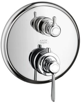 Axor Montreux Thermostat Unterputz mit Hebelgriff und Ab- und Umstellventil Brushed Nickel - 16821820