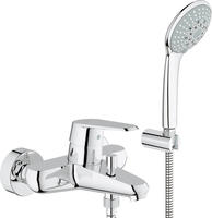 GROHE Eurodisc Cosmopolitan Einhand-Wannenbatterie mit Brauseset, Badarmaturen,