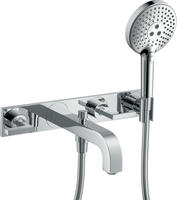 hansgrohe Fertigmontageset Axor Citterio UP-3-Loch-Wannenarm, m Hebelgr., chrom