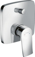 Hansgrohe Wannenmischer Unterputz Metris F-Set eckig chr.m.Sicherungskombinatio...