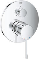 GROHE Essence New Einhandbatterie mit 3-Wege Umstellung, Unterputz, Badarmaturen,