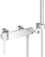 GROHE Plus Einhand-Brausebatterie, Badarmaturen, 33577003, chrom