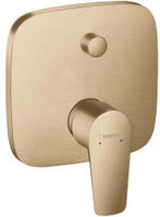 hansgrohe Talis E Einhebel-Wannenmischer Unterputz, Badarmaturen, 71745140, brushed