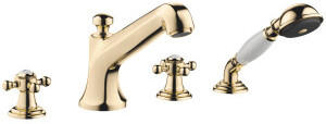 Dornbracht Madison Wannen-Vierlochbatterie (messing, 27502360-09)