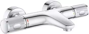 GROHE Precision Feel Thermostat-Wannenbatterie 1/2&Prime; chrom (34788000)