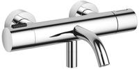 Dornbracht Meta Wannen-Thermostat f&uuml;r Wandmontage ohne Garnitur, Badarmaturen,