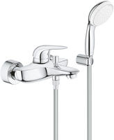 Eh-wannenbatt. Eurostyle 237293 Mit Wandhalterset Hebel Geschl. Chrom