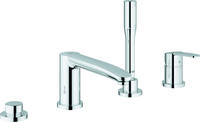 GROHE Eurostyle Cosmopolitan 4-Loch Einhand-Wannenkombination, Badarmaturen,