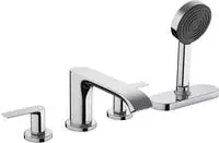 Vivenis - Wannenrandarmatur, 4-loch-installation, Sbox, Verchromt 75444000 -