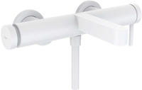 hansgrohe Finoris Einhebel-Wannenarmatur Aufputz, Badarmaturen, 76420700, mattwei&szlig;