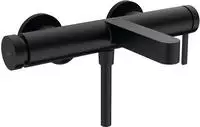 hansgrohe Finoris Einhebel-Wannenarmatur Aufputz, Badarmaturen, 76420670, mattschwarz