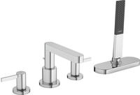 Finoris - Armatur Am Wannenrand, 4-loch-installation, Sbox, Verchromt 76444000 -