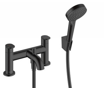 Hansgrohe Vernis Blend 2-Loch-Wannenrandmischer schwarz matt (71461670)