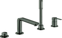 GROHE Lineare New 4-Loch Einhand-Wannenkombination, Badarmaturen, 19577AL1, hard