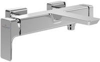 V&B Einhand-Wannenbatterie SUBWAY 3.0 Wandmontage, 303x108x232mm chrom