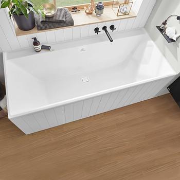 Villeroy & Boch Collaro Duo Badewanne rechteckig 190 x 90 cm weiß alpin (UBA199COR2PV-01)