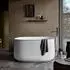 Duravit Zencha freistehende Badewanne 125 x 125 cm weiß matt (700464000000000)