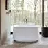 Duravit Zencha freistehende Badewanne 125 x 125 cm weiß matt (700464000000000)