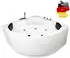 Basera Basic Indoor Eck-Whirlwanne Maui 130 x 130 cm (BA3005015)