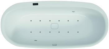 Hoesch iSensi Monolith mit Whirlsystem freistehend oval 190x90cm Wei&szlig; (3822i.010305001)