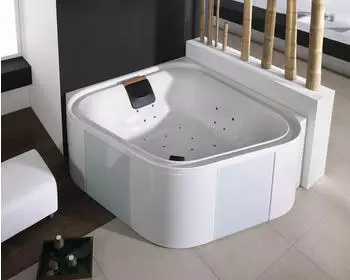Hoesch Ergo+ mit Whirlsystem freistehend eck 164x164cm (6443S.010305552)