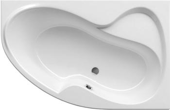 Ravak Asymmetrische Badewanne Rosa II 160 x 105 cm Acrylat rechts weiß (RO1600NEWP)