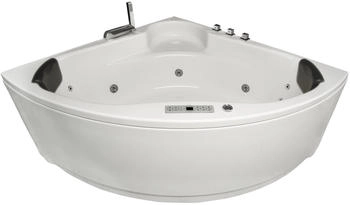 Basera Indoor Eck-Whirlpool Badewanne Futuna Classic 140x140cm
