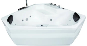 Basera Indoor Eck-Whirlpool Badewanne Capri Premium 145x145cm Basera Indoor Eck-Whirlpool Badewanne Capri Premium 145x145cm