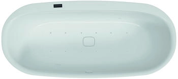 Hoesch iSensi Monolith mit Whirlsystem freistehend oval 190x90cm Wei&szlig; (3822i.010310001)