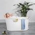 Schwänlein Mobile Badewanne XL 123 x 51 x 63 cm weiß