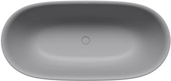 Kaldewei Meisterstück Oyo Duo 1050 Badewanne ohne Überlauf Ablaufdeckel emailliert cool grey 30 (205043540663)