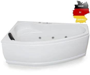 Basera Classic Indoor Eck-Whirlwanne Formentera links 160 x 90 cm (BA3002065)
