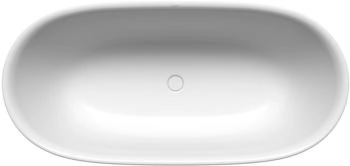 Kaldewei Meisterst&uuml;ck Oyo Duo 1050 Badewanne ohne &Uuml;berlauf Ablaufdeckel emailliert alpinwei&szlig; (205043540001)