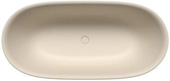 Kaldewei Meisterstück Oyo Duo 1051 Badewanne ohne Überlauf Ablaufdeckel emailliert warm beige 20 (205143540661)
