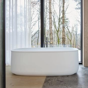 Duravit Zencha freistehende Whirlwanne 180 x 90 cm wei&szlig; matt (760463000AS0000)