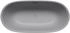 Kaldewei Meisterstück Oyo Duo 1051 Badewanne mit Überlauf Ablaufdeckel emailliert cool grey 30 (205143530663)